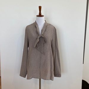 Akris NWT silk blouse